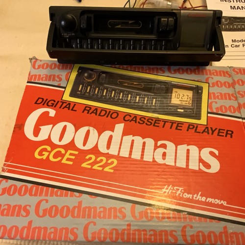 Goodmans digital car radio - goodmans,